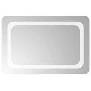 vidaXL Kylpyhuoneen LED-peili 60x40 cm