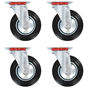 vidaXL Rullapy&ouml;r&auml;t 4 kpl 160 mm