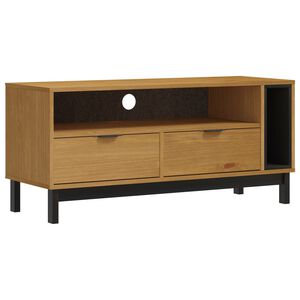 vidaXL TV-taso FLAM 110x40x50 cm t&auml;ysi m&auml;nty