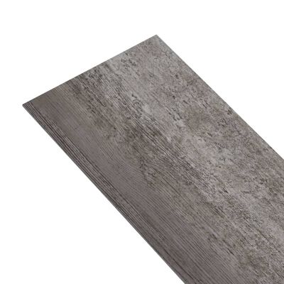 vidaXL Itsekiinnittyvä PVC lattialankku 5,21 m² 2 mm raidat puu