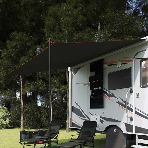 vidaXL Vedenkest&auml;v&auml; pressu Harmaa ja oranssi