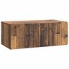 vidaXL Sein&auml;lle asennettava TV-kaappi 78,5 x 41 x 30 cm Vanha puu