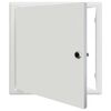 vidaXL Access Panel Valkoinen 33 x 33 x 3 cm Ter&auml;s