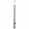 vidaXL Pollarivalaisin pistorasialla 110 cm ruostumaton ter&auml;s IP44