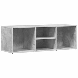 vidaXL Kenkien s&auml;ilytyspenkki harmaa 102x35x35 cm teknisest&auml; puusta