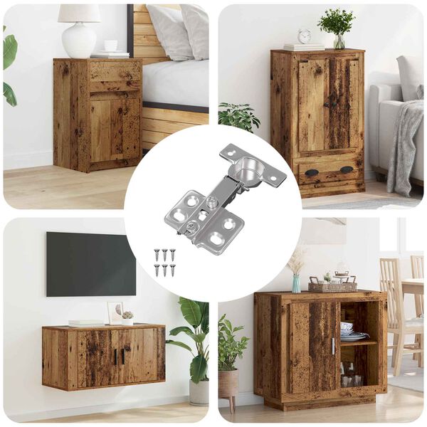 vidaXL Sarana 12 pcs Nikkeli 26 mm Rauta