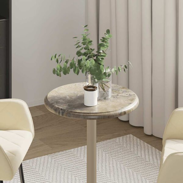 vidaXL P&ouml;yt&auml;levy harmaa &Oslash;40x2,5 cm marmori