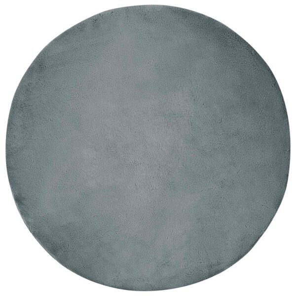 vidaXL Liukuest&auml;v&auml;t tekoruttiturkit Olite Antrasiitti &Oslash; 120 cm