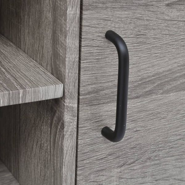 vidaXL TV-taso 120x40x45 cm harmaa