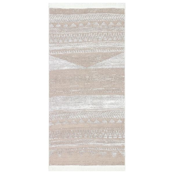 vidaXL Matto beige 80x150 cm puuvilla
