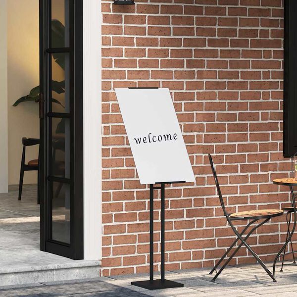 vidaXL Messun&auml;yt&ouml;t 2 pcs Musta 26,5 x 26,5 x 150 cm Ter&auml;s