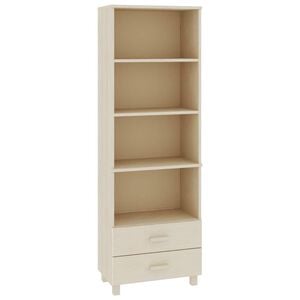 vidaXL Kaappi HAMAR hunajanruskea 60x35x180 cm t&auml;ysi m&auml;nty