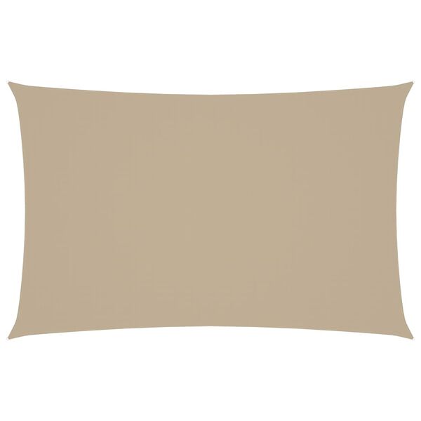 vidaXL Aurinkopurje Oxford-kangas suorakaide 5x8 m beige