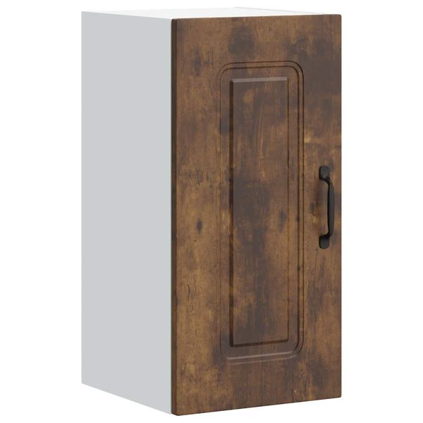 vidaXL Keitti&ouml;n sein&auml;kaappi Kalmar savustettu tammi teknillinen puu