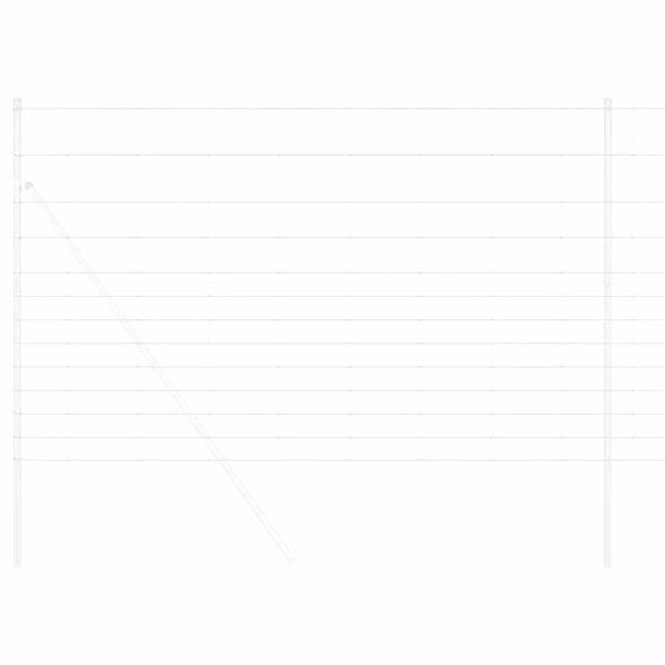 vidaXL Riista-aita Hopea 25 x 1,5 m Galvanoitu ter&auml;s