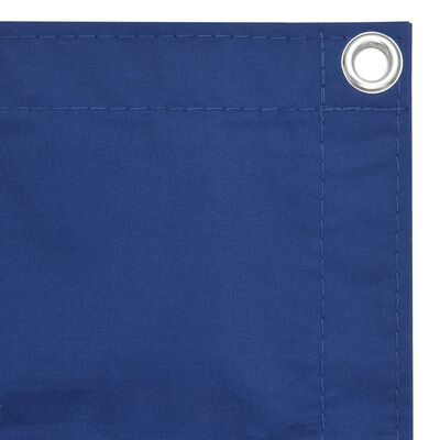 vidaXL Parvekkeen suoja sininen 75x600 cm Oxford kangas