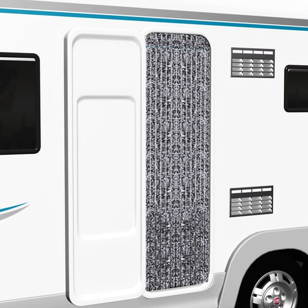 vidaXL Hy&ouml;nteisverho ruskea ja beige 56x185 cm Chenille