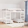 vidaXL Kolmikerroksinen sängynrunko Valkoinen 140 x 200 cm
