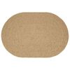 vidaXL Matto ZIZUR Ruskea 230 x 160 cm Polypropeeni