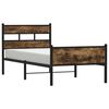vidaXL S&auml;ngynrunko ilman patjaa savutammi 75x190 cm tekninen puu