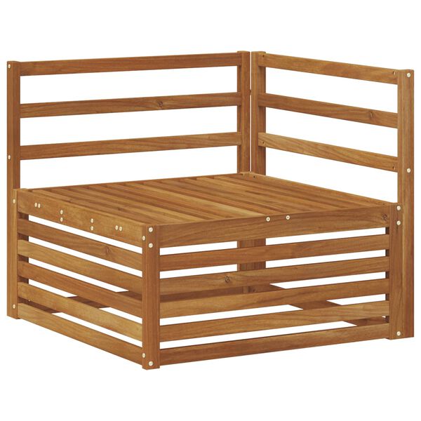 vidaXL Ulkosohvakokoelma 5 pcs Luonnollinen Tihe&auml; akasiapuu