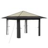 vidaXL Gazebo Ilman Sivusein&auml;&auml; 3,3 x 3,3 m