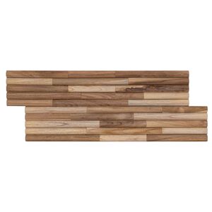 vidaXL Sein&auml;paneeli 10 kpl Luonnollinen 55 x 20 x 2 cm