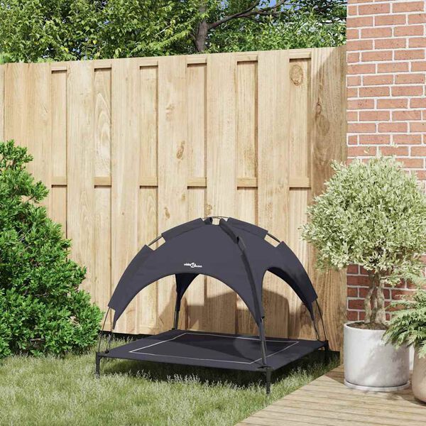 vidaXL Koiran Peti Musta 90 x 81 x 80,5 cm Ter&auml;s