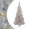 vidaXL Joulukuusi Hopea 210 cm PET