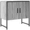 vidaXL Pesuallaskaappi harmaa Sonoma 60x33x60 cm tekninen puu