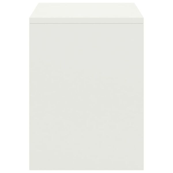 vidaXL Y&ouml;p&ouml;yd&auml;t 2 kpl valkoinen 35x30x40 cm t&auml;ysi m&auml;nty