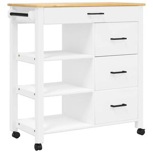 vidaXL Keitti&ouml;vaunu MONZA 84x40x88,5 cm t&auml;ysi m&auml;nty