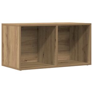 vidaXL LP s&auml;ilytyslaatikko k&auml;sity&ouml;l&auml;inen tammi 69,5x34x36 cm