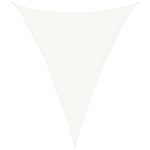 vidaXL Aurinkopurje 160 g/m&sup2; valkoinen 4x5x5 m HDPE