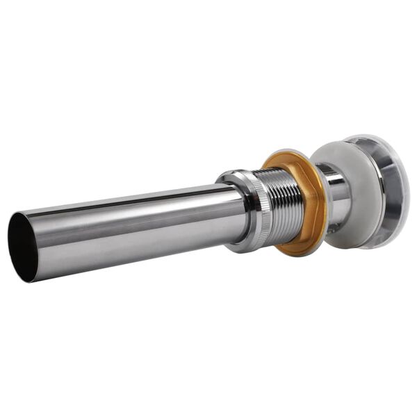 vidaXL Pop-up Pesualtaan viem&auml;ri ruostumaton ter&auml;s