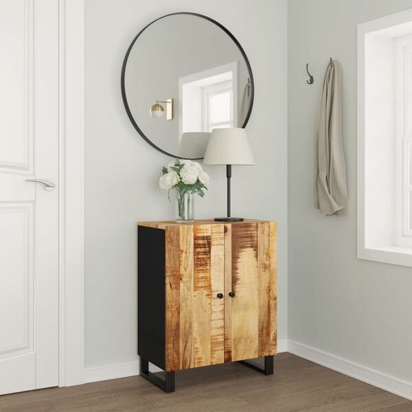 vidaXL Senkki 60x33x75 cm täysi mangopuu