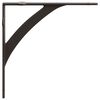 vidaXL Sivuhyllyn kannattimet 12 kpl Antiikkiruskear 21 x 21 x 3.5 cm