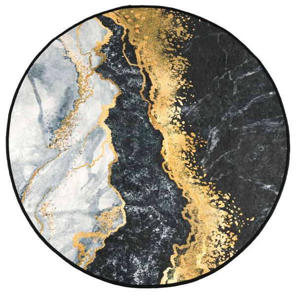 vidaXL Matto pest&auml;v&auml; moniv&auml;rinen &Oslash; 120 cm