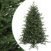 vidaXL Salkomallinen tekoinen joulukuusi 120 cm PVC ja metalli Vihre&auml;