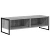 vidaXL TV-kaappi 100 x 36,5 x 30,5 cm Harmaa Sonoma Tekninen puu