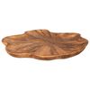 vidaXL Hedelm&auml;kulho JEPARA Teak ruskea &Oslash; 40 cm Umpitiikkipuu