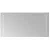 vidaXL Kylpyhuoneen LED-peili 30x60 cm