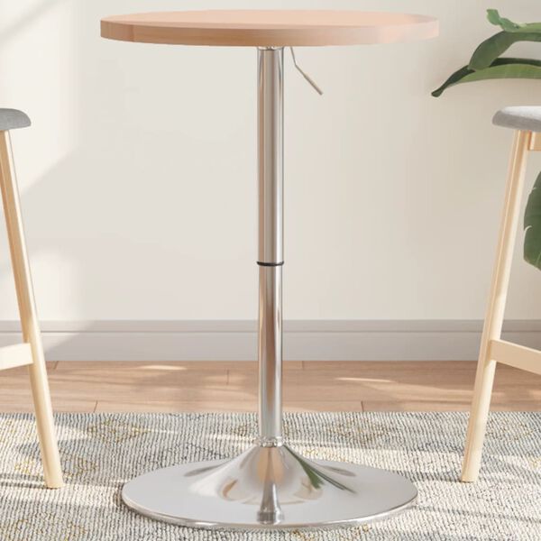 vidaXL Baarip&ouml;yt&auml; &Oslash;50x90,5 cm t&auml;ysi tammi