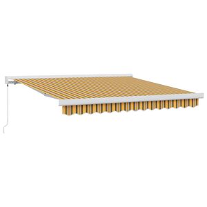vidaXL Vedett&auml;v&auml; markiisi Moniv&auml;rinen 300 x 250 cm Kangas ja Alumiini
