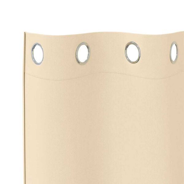 vidaXL Piment&auml;v&auml; verho renkailla 2 pcs Kerma 245 x 140 cm Polyesteri