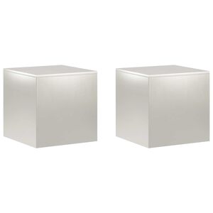 vidaXL Kasviteline 2 pcs Hopea 40 x 40 x 40 cm Ter&auml;s