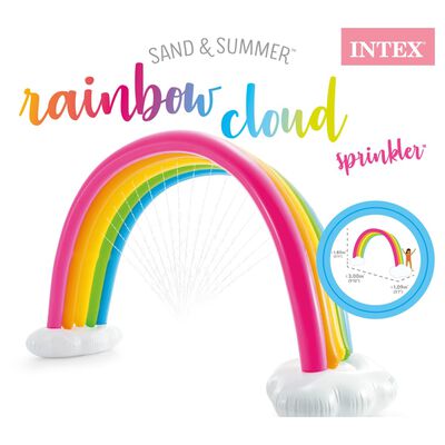 Intex Rainbow Cloud Sprinkleri monivärinen 300x109x180 cm