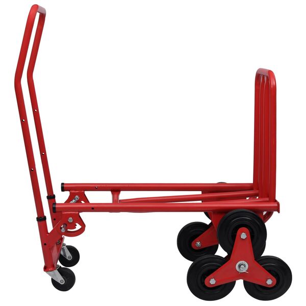 vidaXL 2-in-1 kokoontaittuva porrasnokkak&auml;rry 51x74x120 cm 150 kg