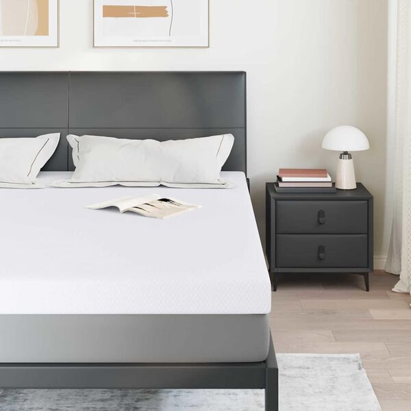 vidaXL Patjanp&auml;&auml;llinen Valkoinen 70 x 200 x 3.5 cm Jacquard-kangas