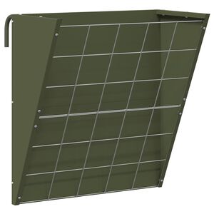 vidaXL Ripustettava Hein&auml;astia Oliivinvihre&auml; 61 x 33 x 66 cm 5 kg